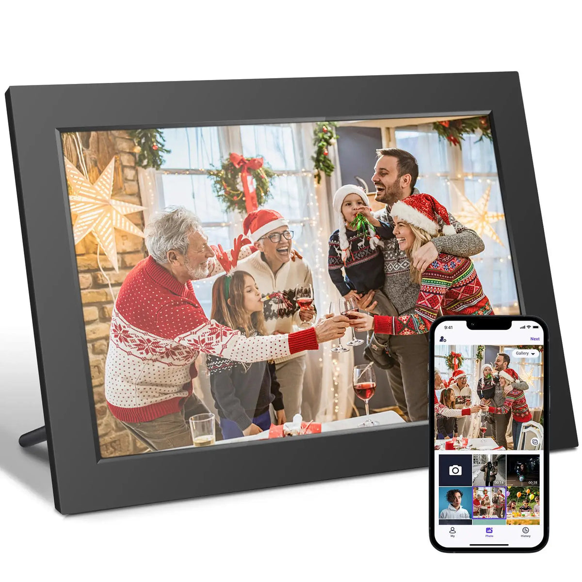 Wi-Fi digital photo frame — for your pet portraits