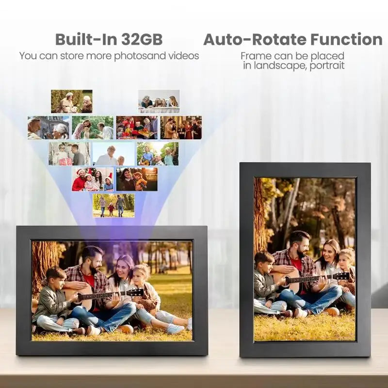 Wi-Fi digital photo frame — for your pet portraits